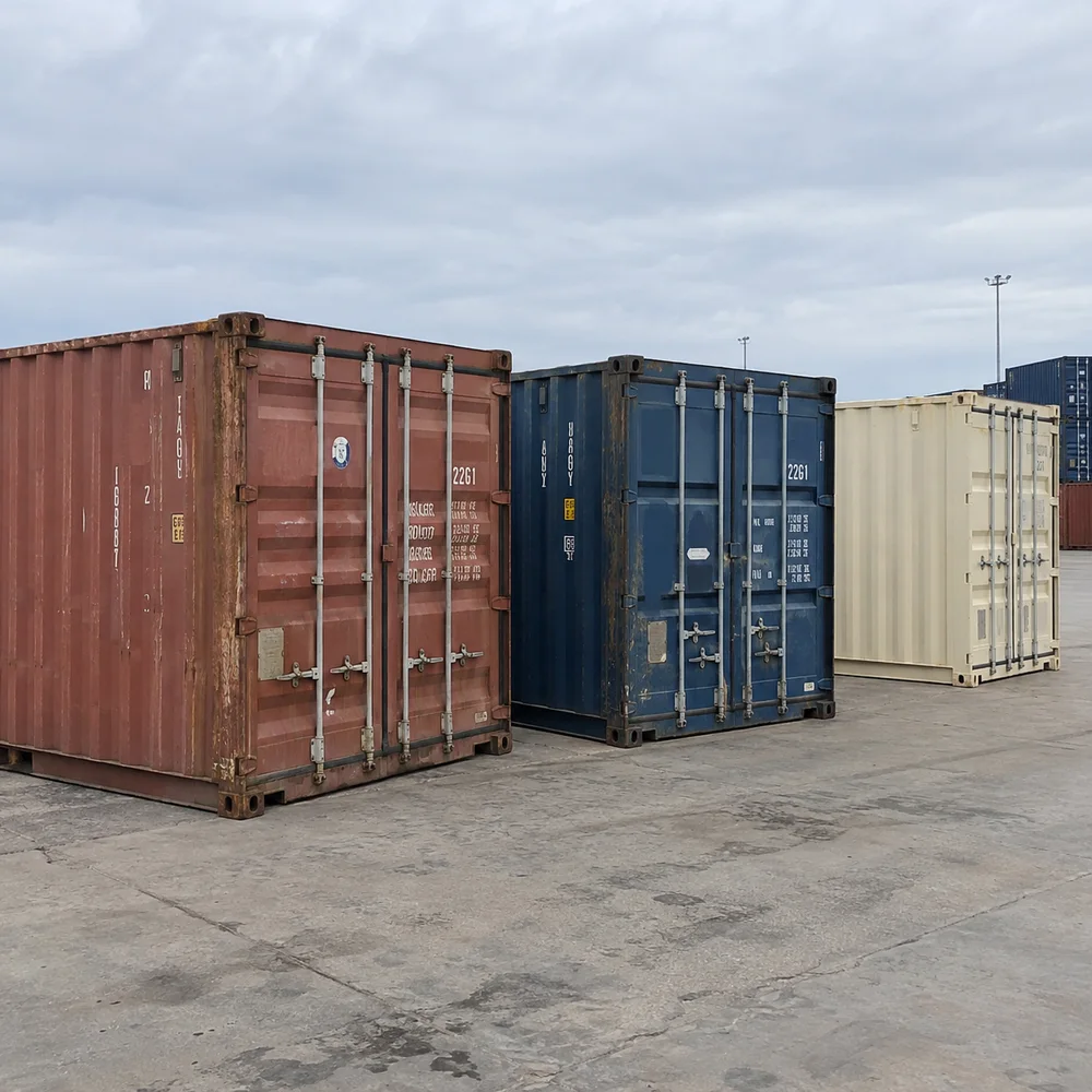 Shipping container purchase comparison