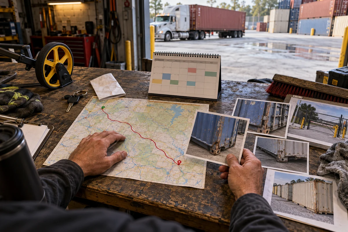 Shipping container rental hidden fees planning detail
